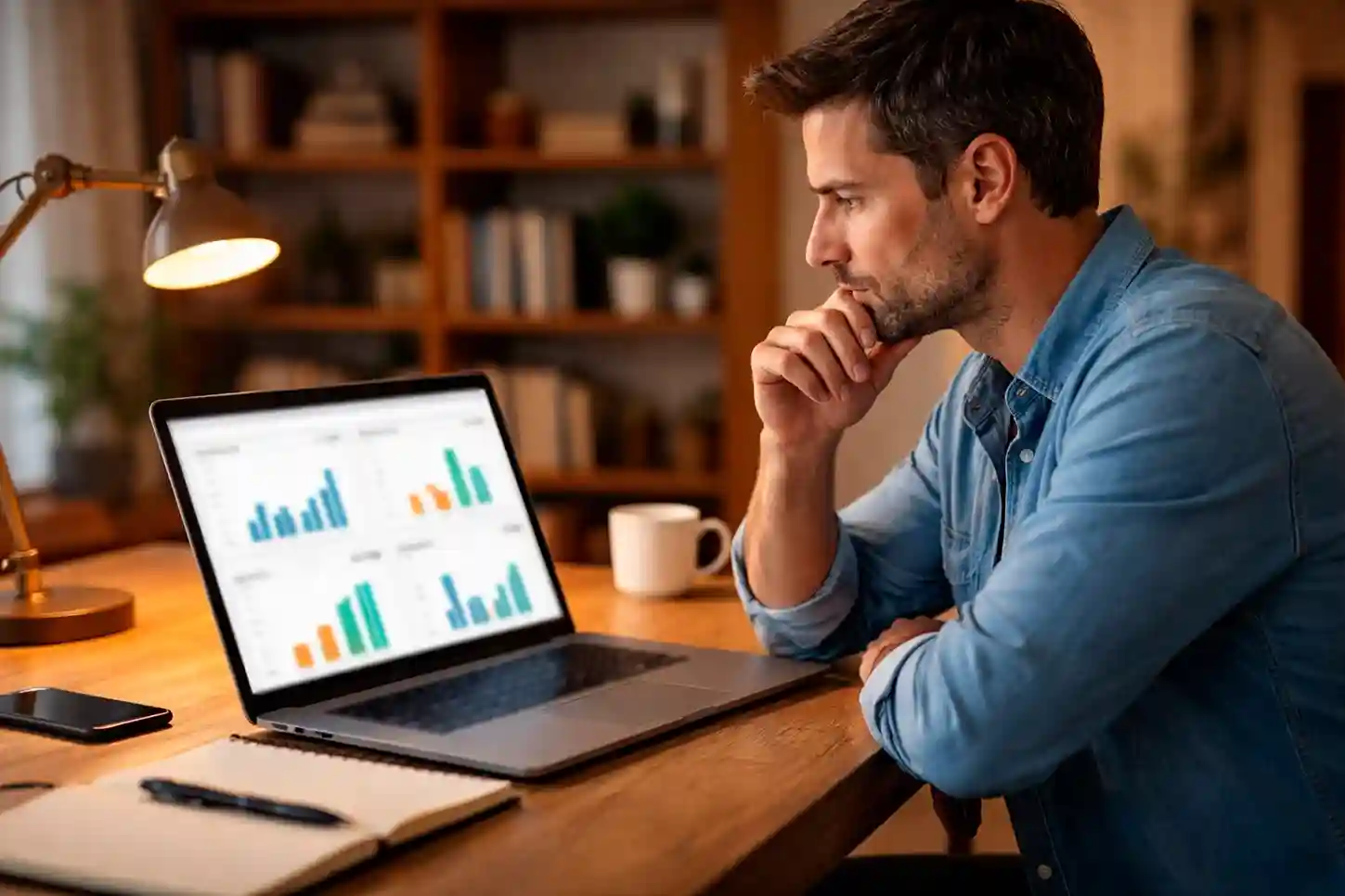 Persona che confronta offerte bonus di diversi bookmaker su laptop